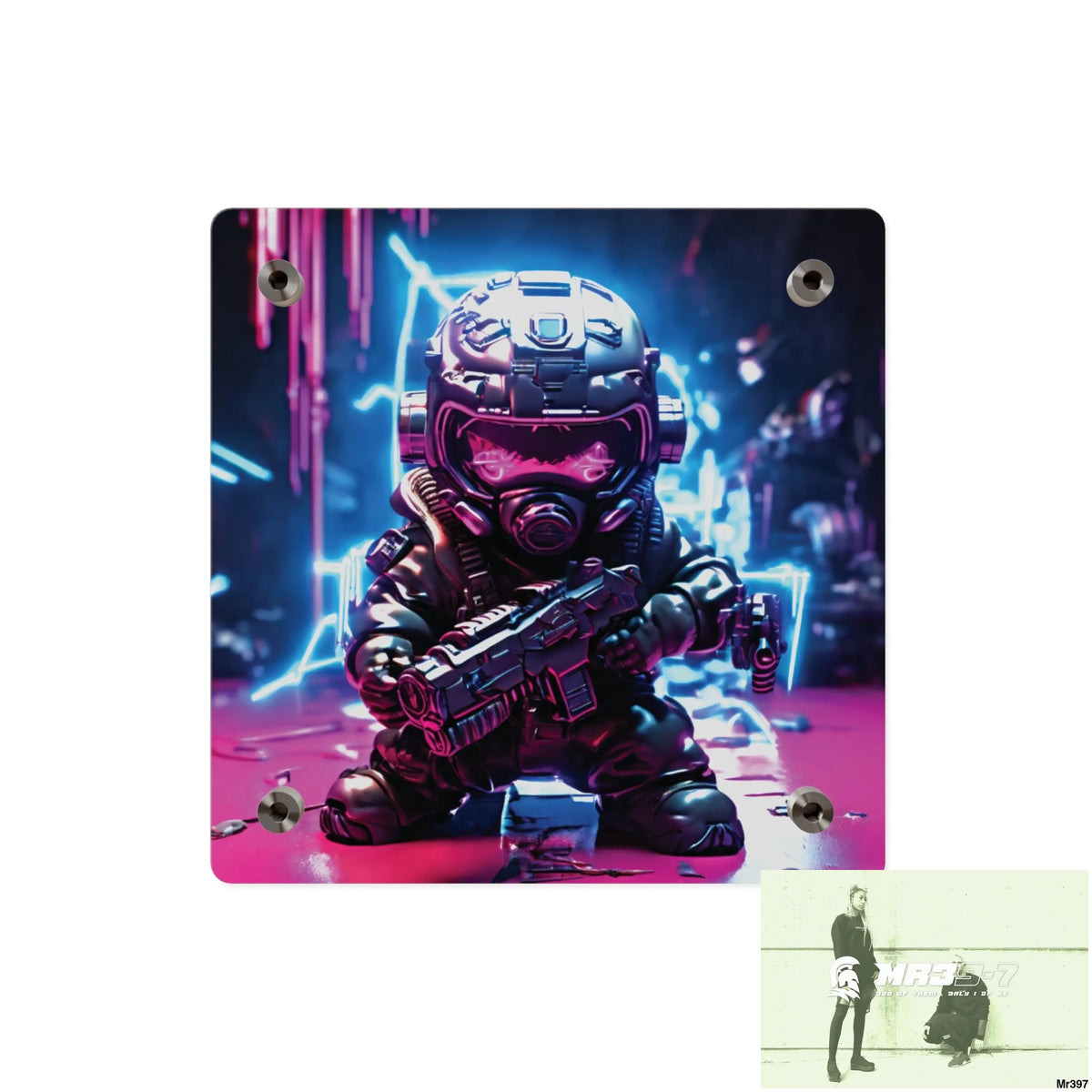 Defiance Weapons of choice no 7 2628 days Death Flat Covert Failures Ltd Edition no 22 Acrylic Wall Art Panels Home