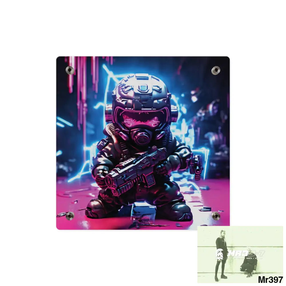 Defiance Weapons of choice no 7 2628 days Death Flat Covert Failures Ltd Edition no 22 Acrylic Wall Art Panels Home