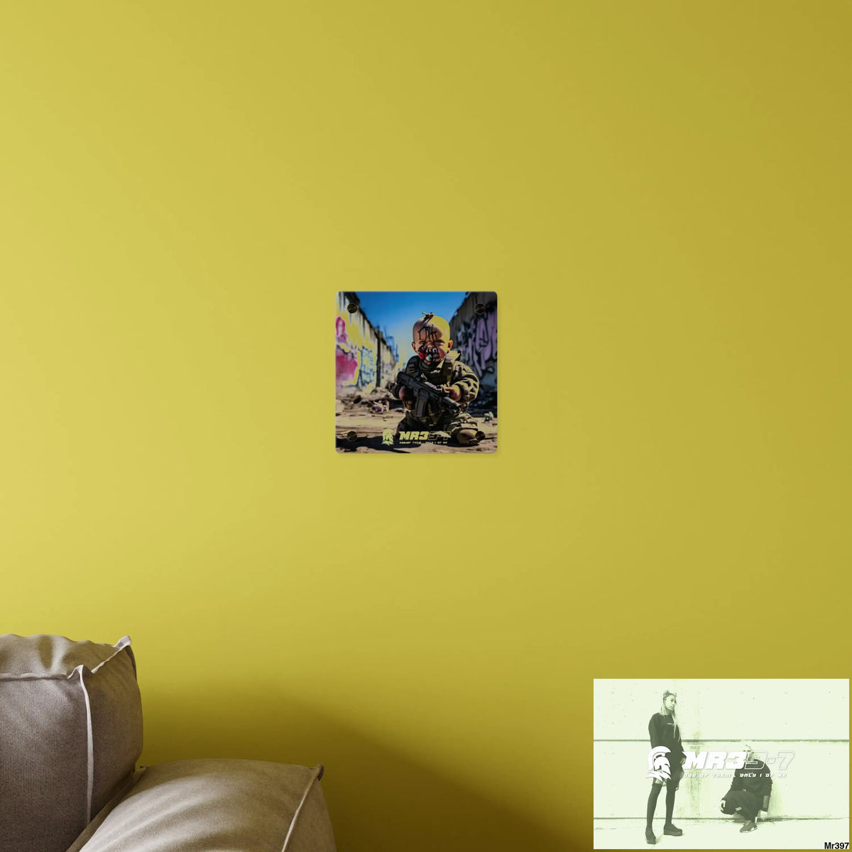 Defiance Weapons of choice no1 2628 days Death Flat Covert Failures Ltd Edition no 22 Acrylic Wall Art Panels Home Decor