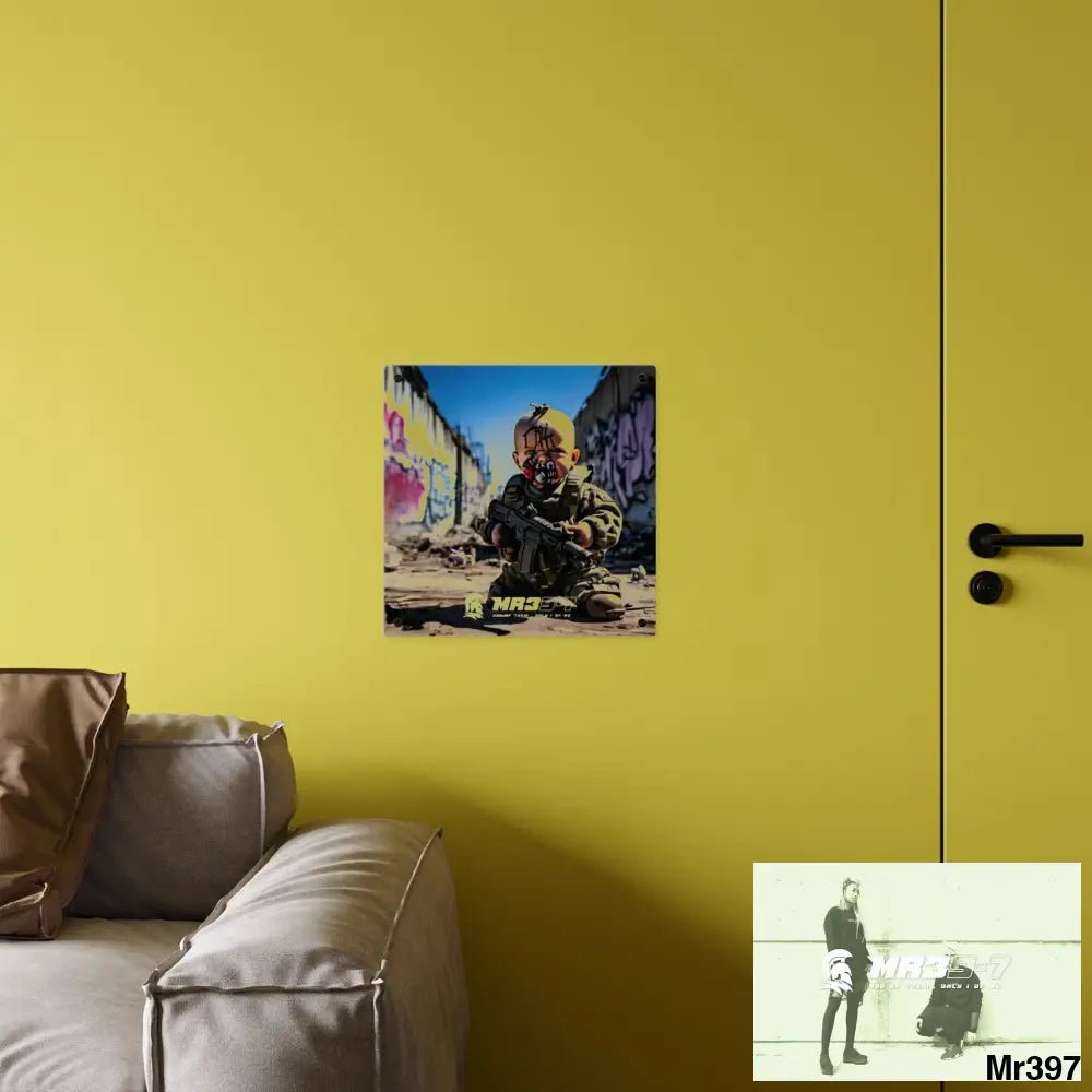 Defiance Weapons of choice no1 2628 days Death Flat Covert Failures Ltd Edition no 22 Acrylic Wall Art Panels Home Decor