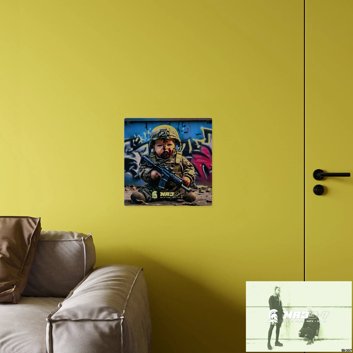 Defiance Weapons of choice no2 2628 days Death Flat Covert Failures Ltd Edition no 22 Acrylic Wall Art Panels Home Decor