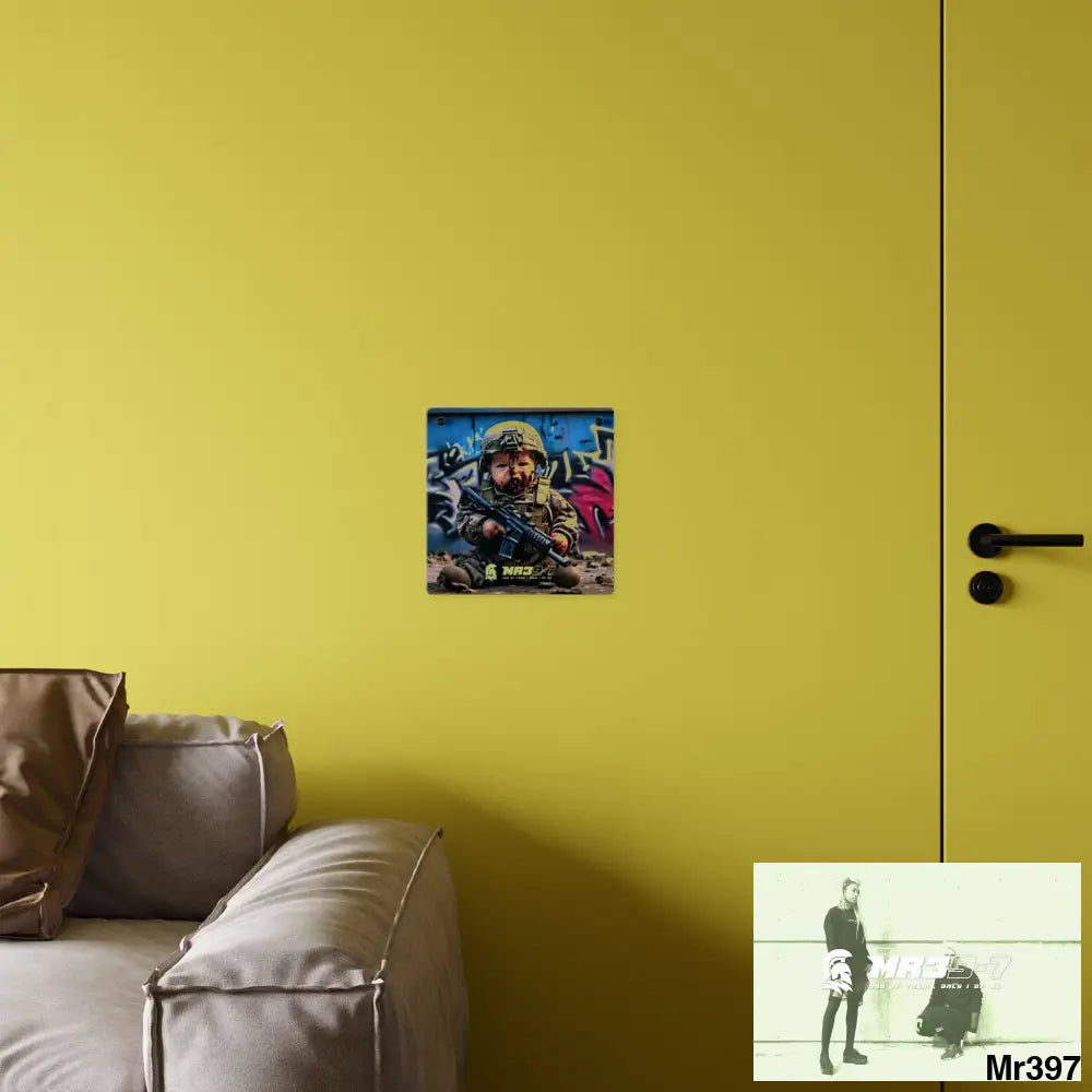 Defiance Weapons of choice no2 2628 days Death Flat Covert Failures Ltd Edition no 22 Acrylic Wall Art Panels Home Decor