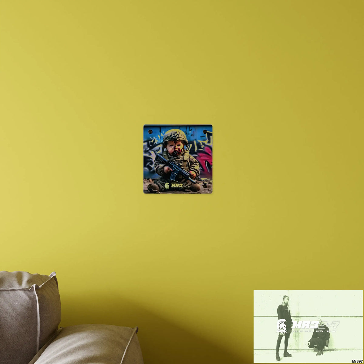 Defiance Weapons of choice no2 2628 days Death Flat Covert Failures Ltd Edition no 22 Acrylic Wall Art Panels Home Decor