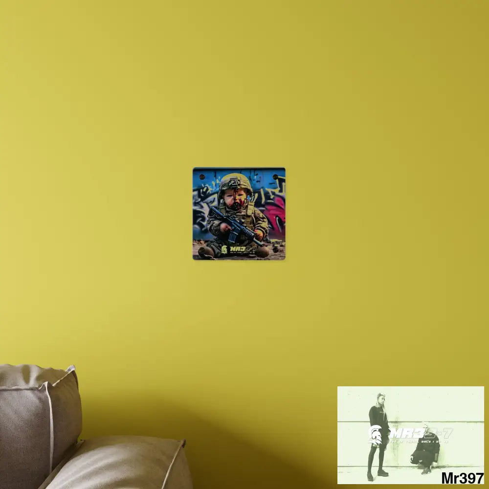 Defiance Weapons of choice no2 2628 days Death Flat Covert Failures Ltd Edition no 22 Acrylic Wall Art Panels Home Decor