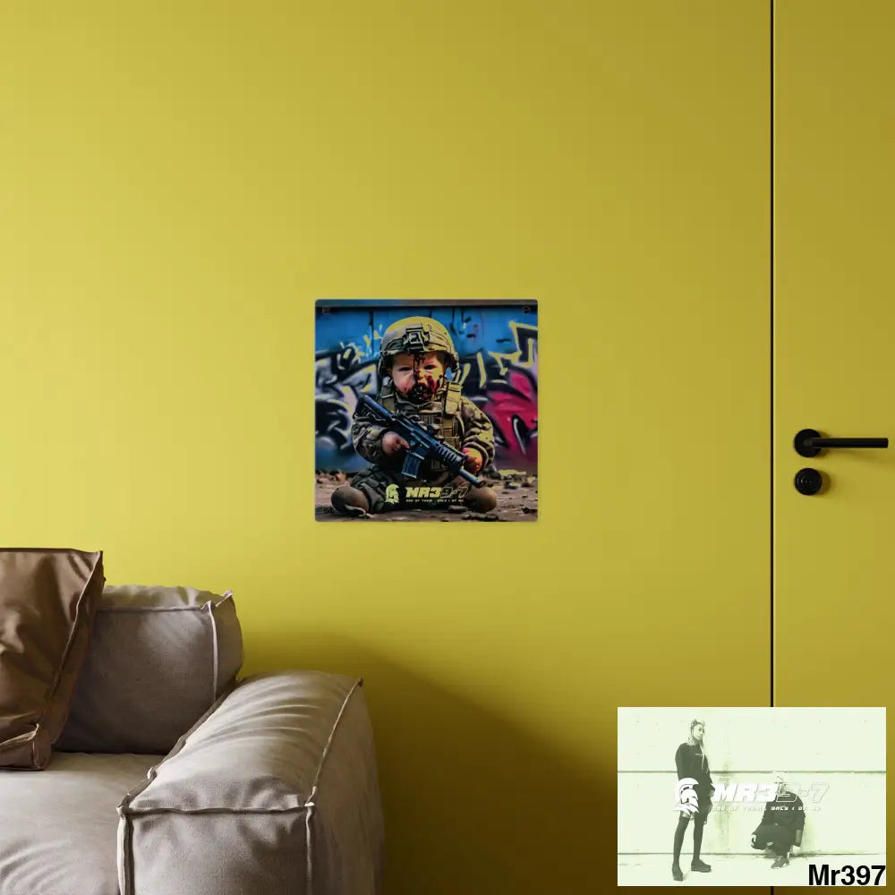 Defiance Weapons of choice no2 2628 days Death Flat Covert Failures Ltd Edition no 22 Acrylic Wall Art Panels Home Decor