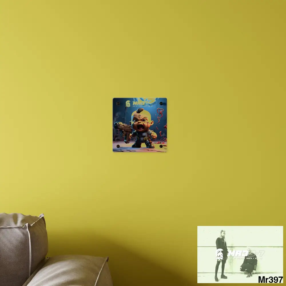 Defiance Weapons of choice no3 2628 days Death Flat Covert Failures Ltd Edition no 22 Acrylic Wall Art Panels Home Decor