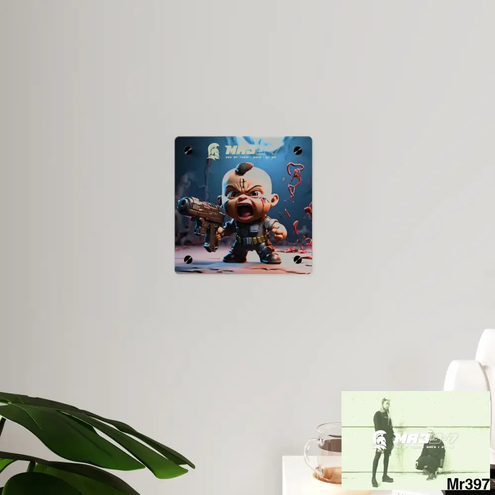 Defiance Weapons of choice no3 2628 days Death Flat Covert Failures Ltd Edition no 22 Acrylic Wall Art Panels Home Decor