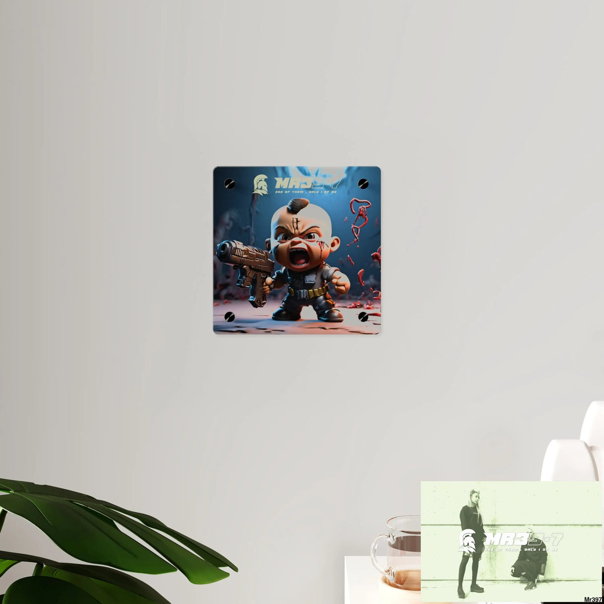 Defiance Weapons of choice no3 2628 days Death Flat Covert Failures Ltd Edition no 22 Acrylic Wall Art Panels Home Decor