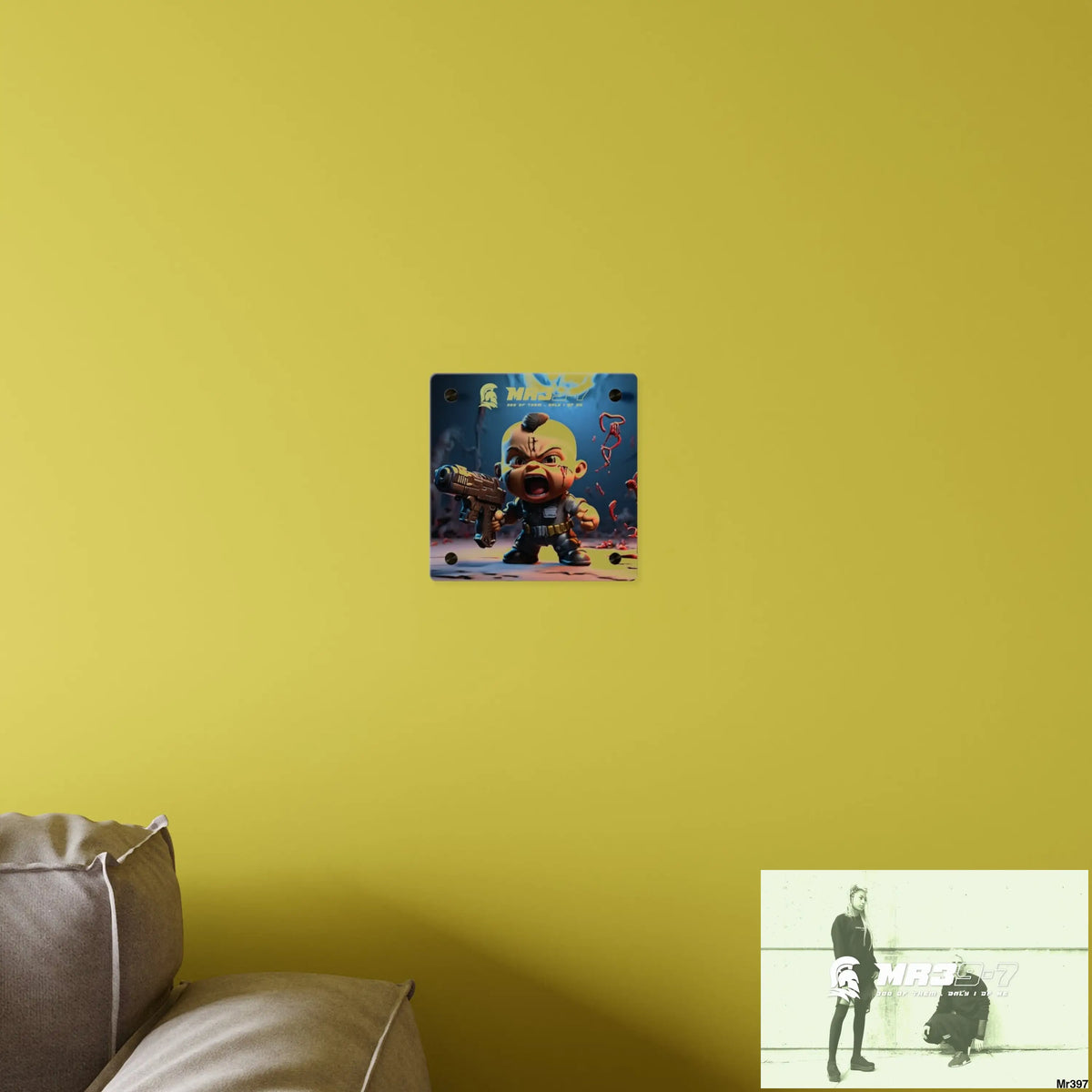 Defiance Weapons of choice no3 2628 days Death Flat Covert Failures Ltd Edition no 22 Acrylic Wall Art Panels Home Decor