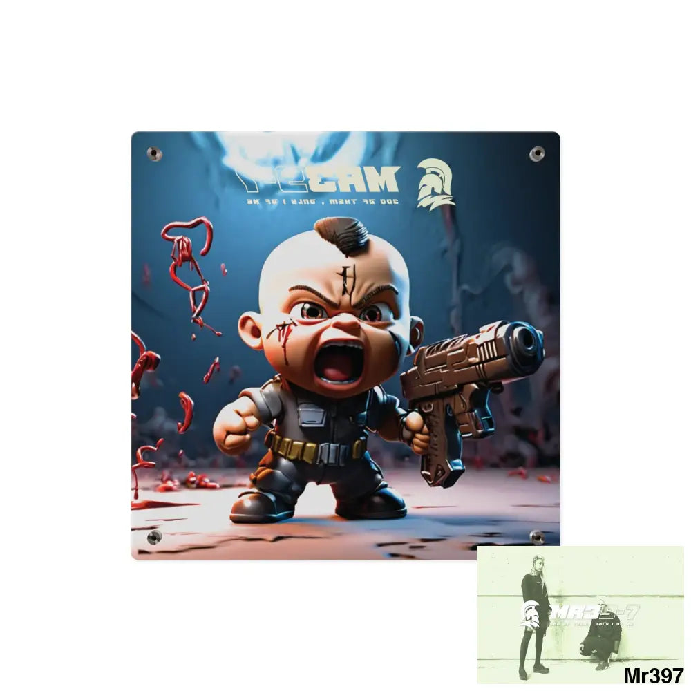 Defiance Weapons of choice no3 2628 days Death Flat Covert Failures Ltd Edition no 22 Acrylic Wall Art Panels Home Decor