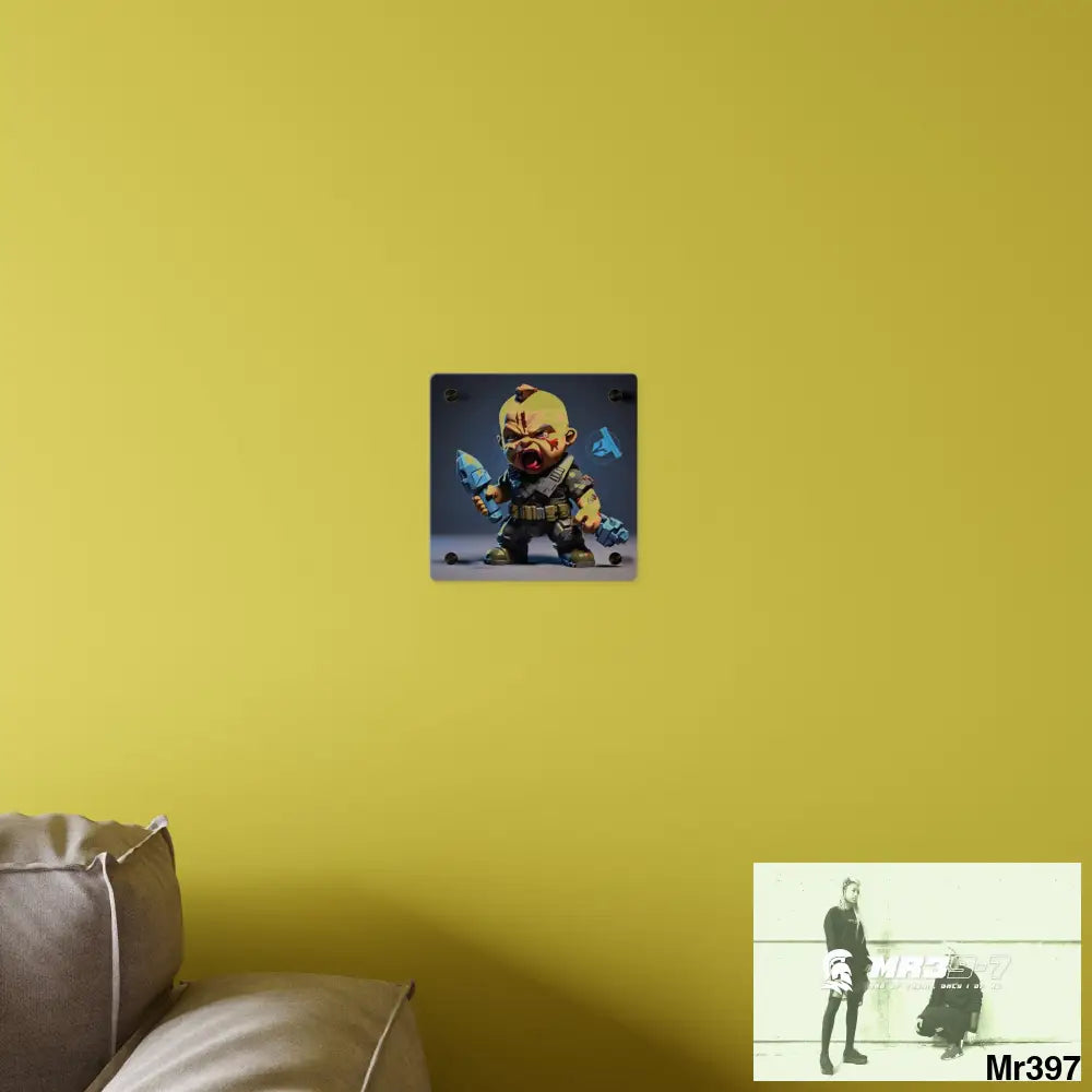 Defiance Weapons of choice no4 2628 days Death Flat Covert Failures Ltd Edition no 22 Acrylic Wall Art Panels Home Decor