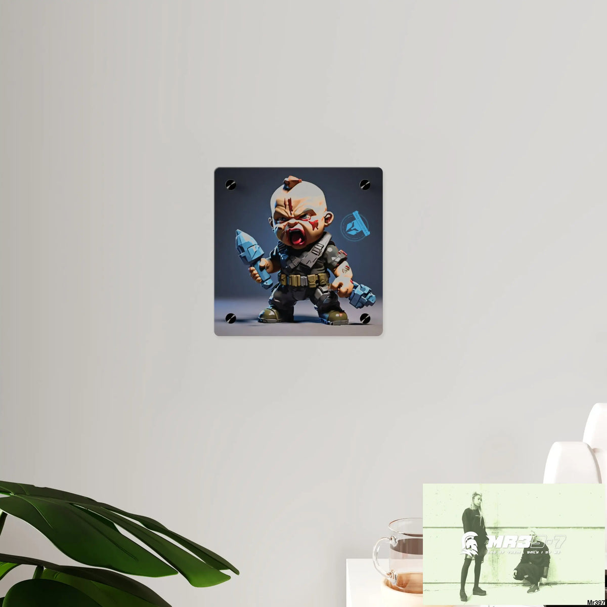 Defiance Weapons of choice no4 2628 days Death Flat Covert Failures Ltd Edition no 22 Acrylic Wall Art Panels Home Decor