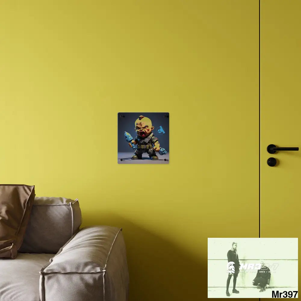 Defiance Weapons of choice no4 2628 days Death Flat Covert Failures Ltd Edition no 22 Acrylic Wall Art Panels Home Decor