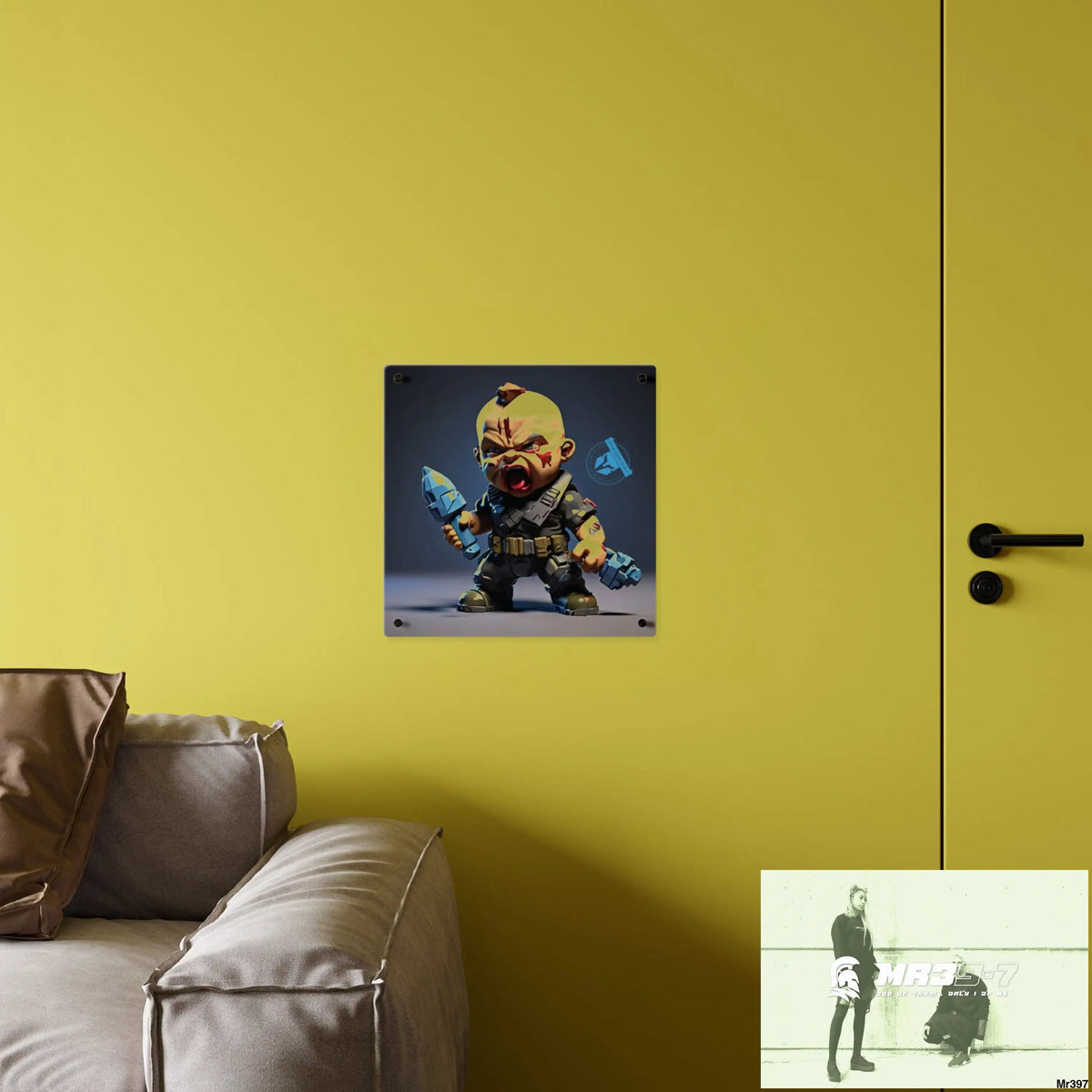 Defiance Weapons of choice no4 2628 days Death Flat Covert Failures Ltd Edition no 22 Acrylic Wall Art Panels Home Decor