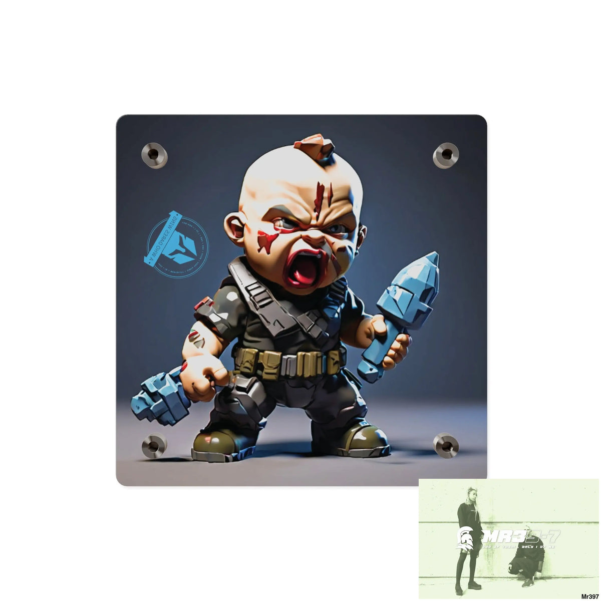 Defiance Weapons of choice no4 2628 days Death Flat Covert Failures Ltd Edition no 22 Acrylic Wall Art Panels Home Decor