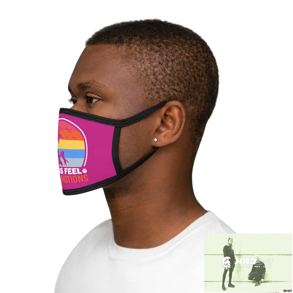Dogs feel our emotions Mixed-Fabric Face Mask One size Accessories