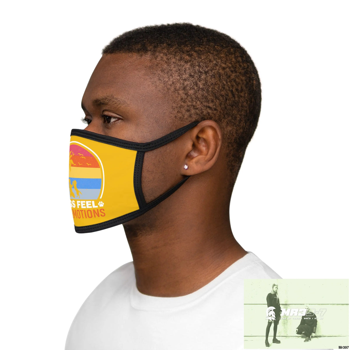 Dogs feel our emotions Mixed-Fabric Face Mask One size Accessories