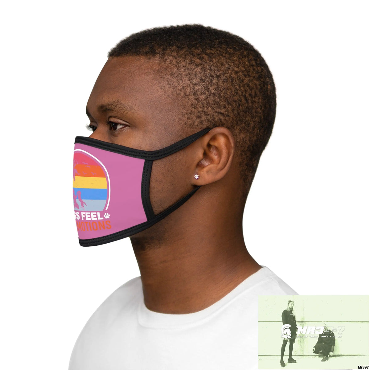 Dogs feel our emotions Mixed-Fabric Face Mask One size Accessories