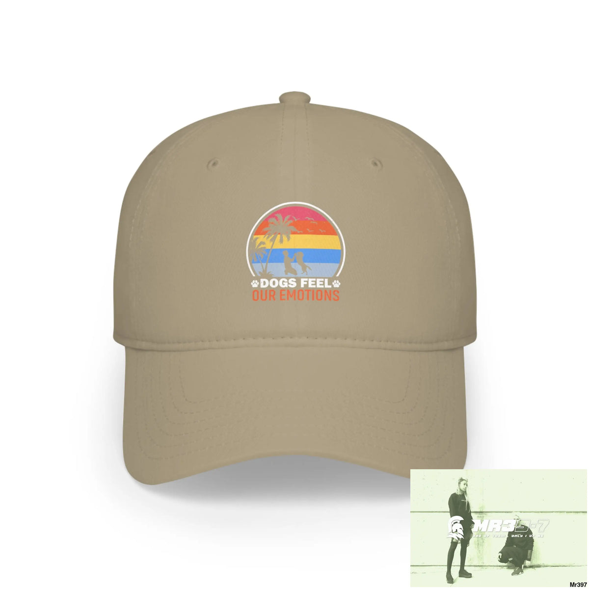 Emotional dogs Low Profile Baseball Cap Khaki / One size Hats