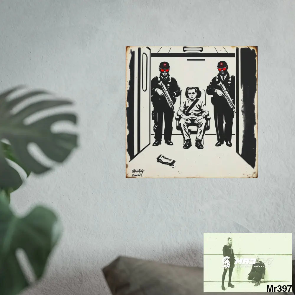 Escape from Hergest Heathrow Interception 26th December no 2 Fine Art Posters Poster