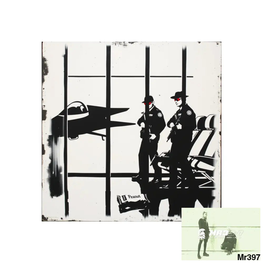 Escape from Hergest Heathrow Interception 26th December no 3 Fine Art Posters 24″ x 24″ / Matte Poster