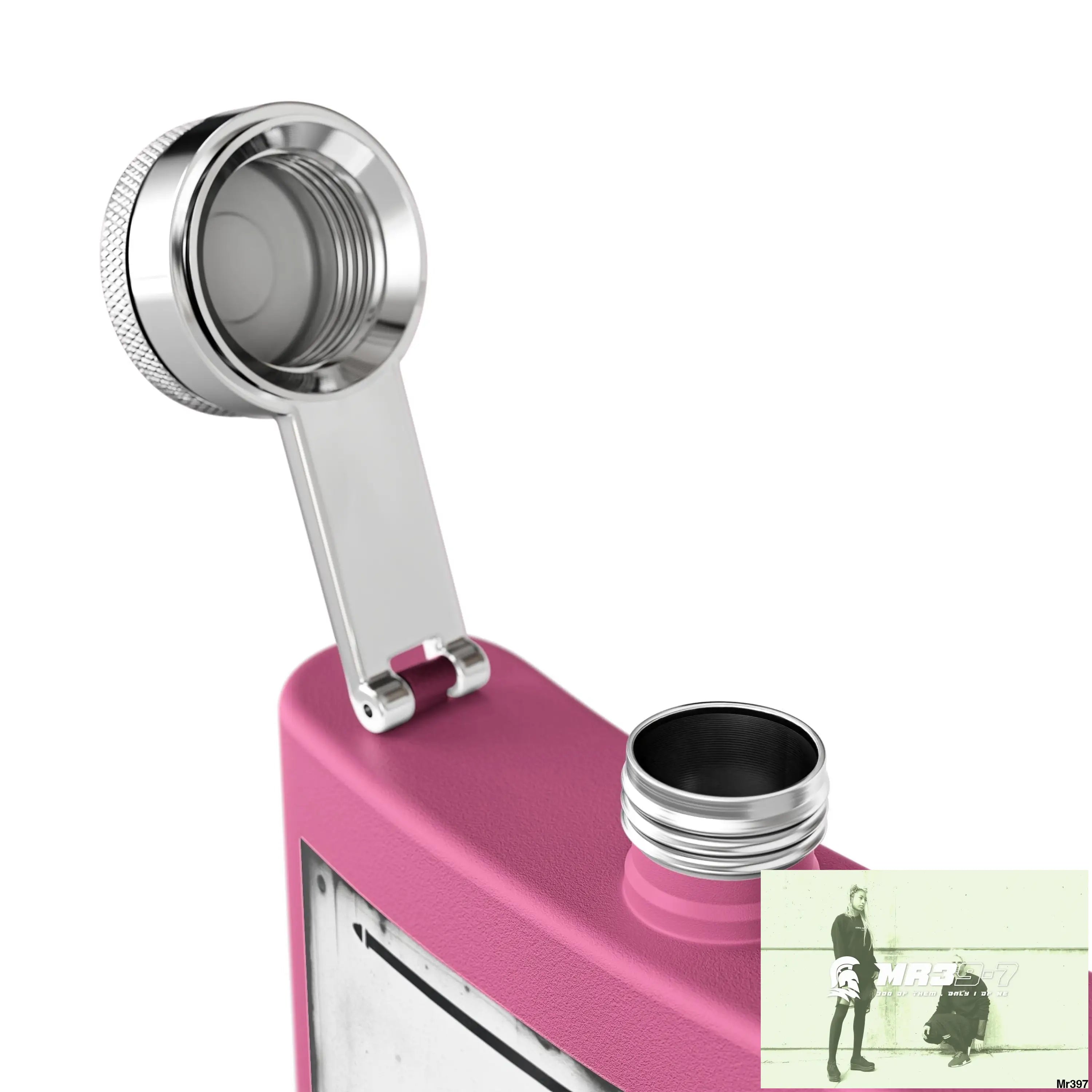 Escape From Hergest Heathrow interception no 1 Stylish Stainless Steel Flask for Tea/ Coffee Lovers - 6oz Personalized
