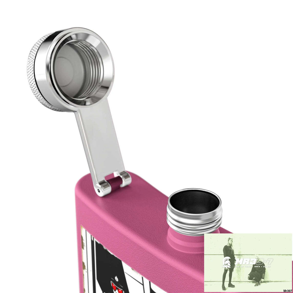 Escape From Hergest Heathrow interception no 4 Stylish Stainless Steel Flask for Tea/ Coffee Lovers - 6oz Personalized