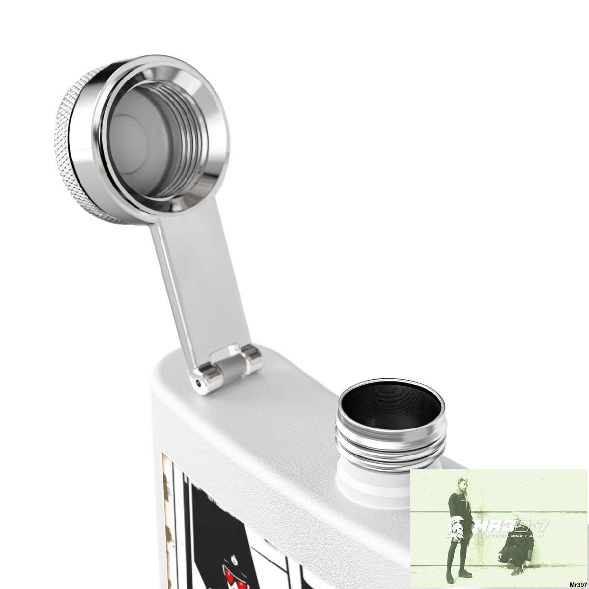 Escape From Hergest Heathrow interception no 4 Stylish Stainless Steel Flask for Tea/ Coffee Lovers - 6oz Personalized