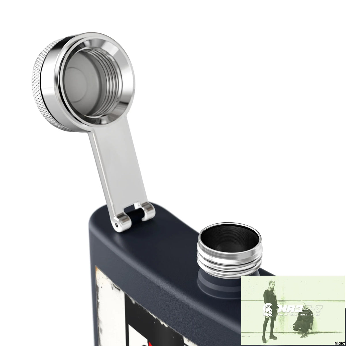 Escape From Hergest Heathrowi interception no 1 Stylish Stainless Steel Flask for Tea/ Coffee Lovers - 6oz Personalized