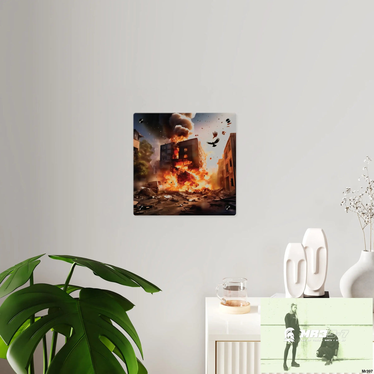 Escape from the block no 10 2628 days Death Flat Covert Failures Ltd Edition no 22 Acrylic Wall Art Panels Home Decor