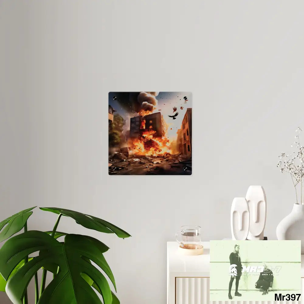 Escape from the block no 10 2628 days Death Flat Covert Failures Ltd Edition no 22 Acrylic Wall Art Panels Home Decor