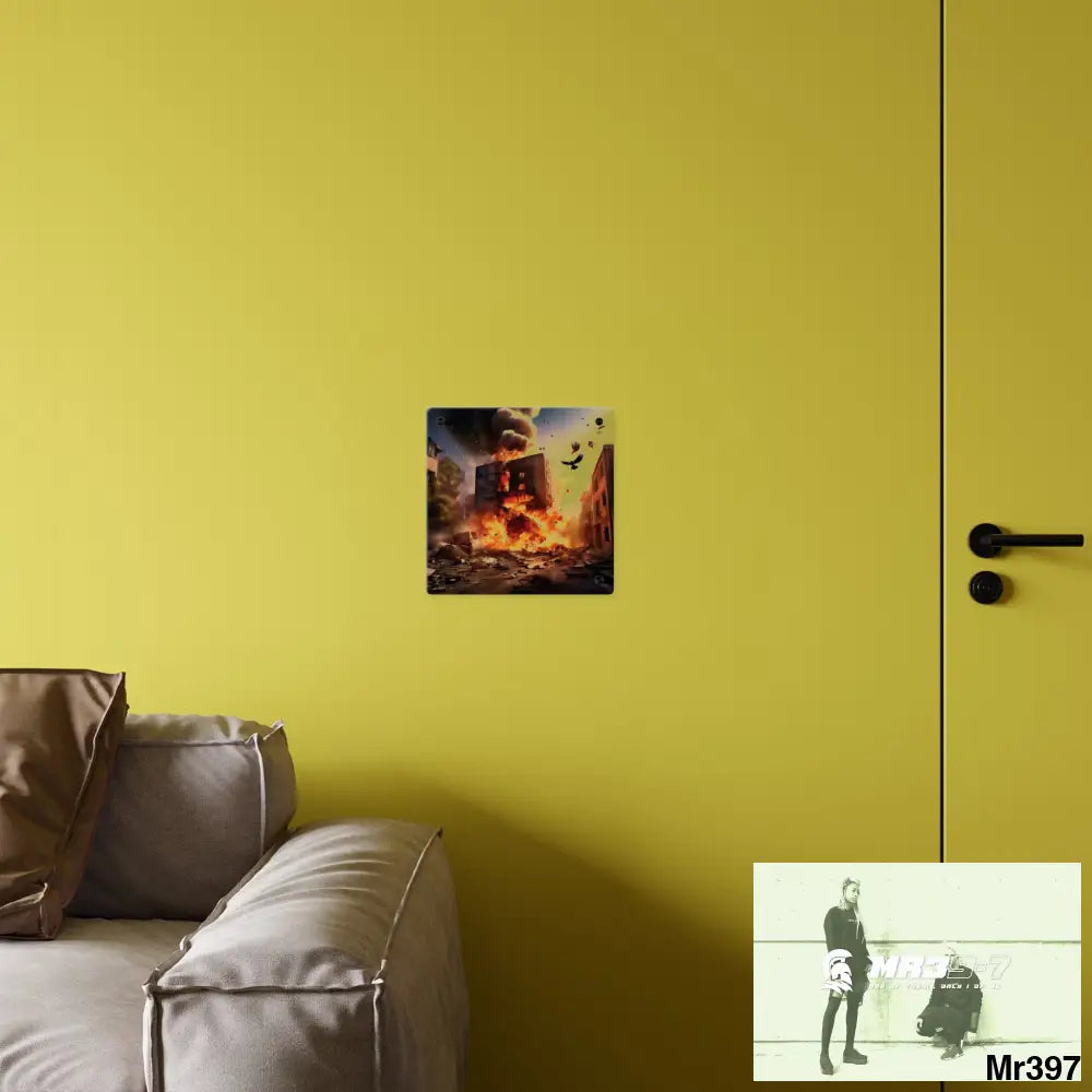 Escape from the block no 10 2628 days Death Flat Covert Failures Ltd Edition no 22 Acrylic Wall Art Panels Home Decor