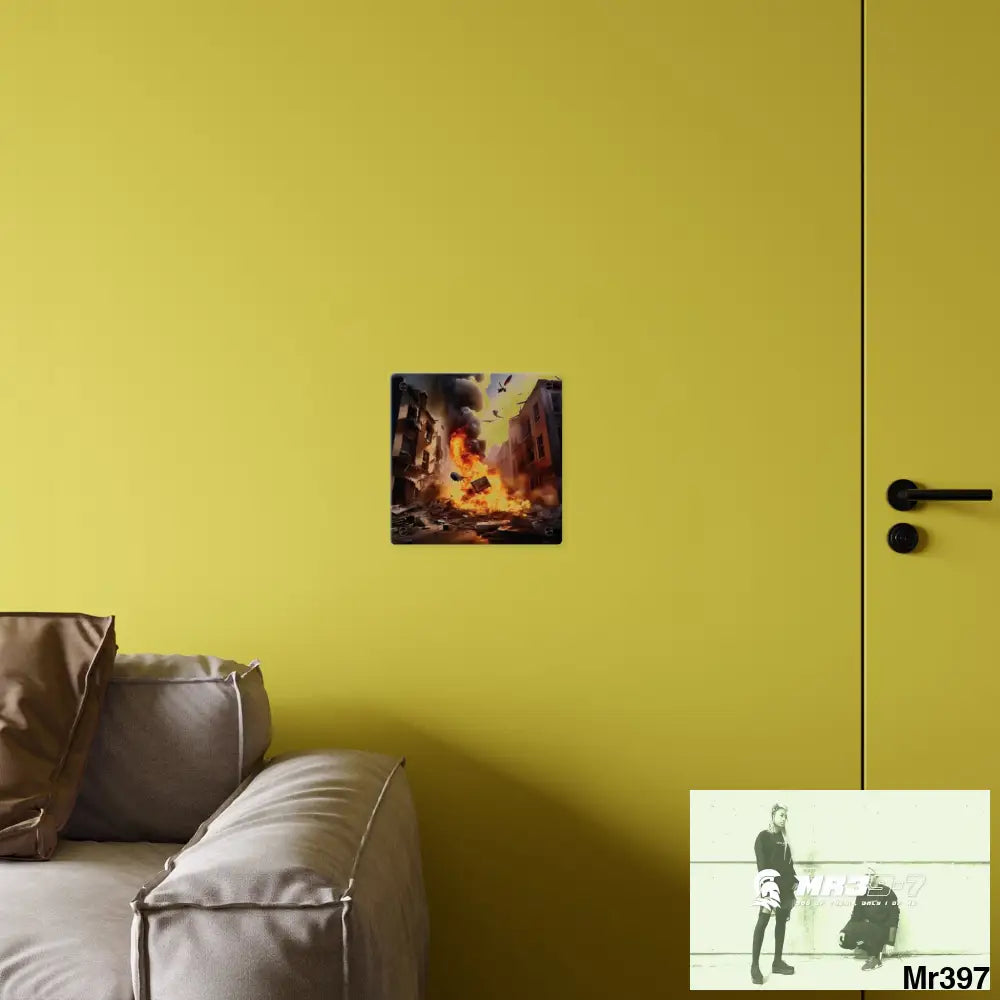 Escape from the block no 12 2628 days Death Flat Covert Failures Ltd Edition no 22 Acrylic Wall Art Panels Home Decor