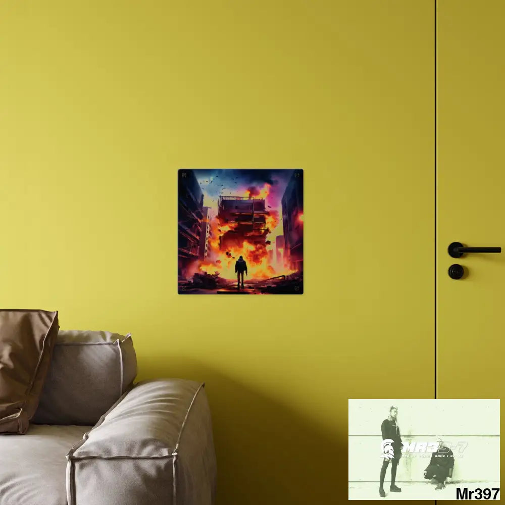 Escape from the block no 13 2628 days Death Flat Covert Failures Ltd Edition no 22 Acrylic Wall Art Panels Home Decor