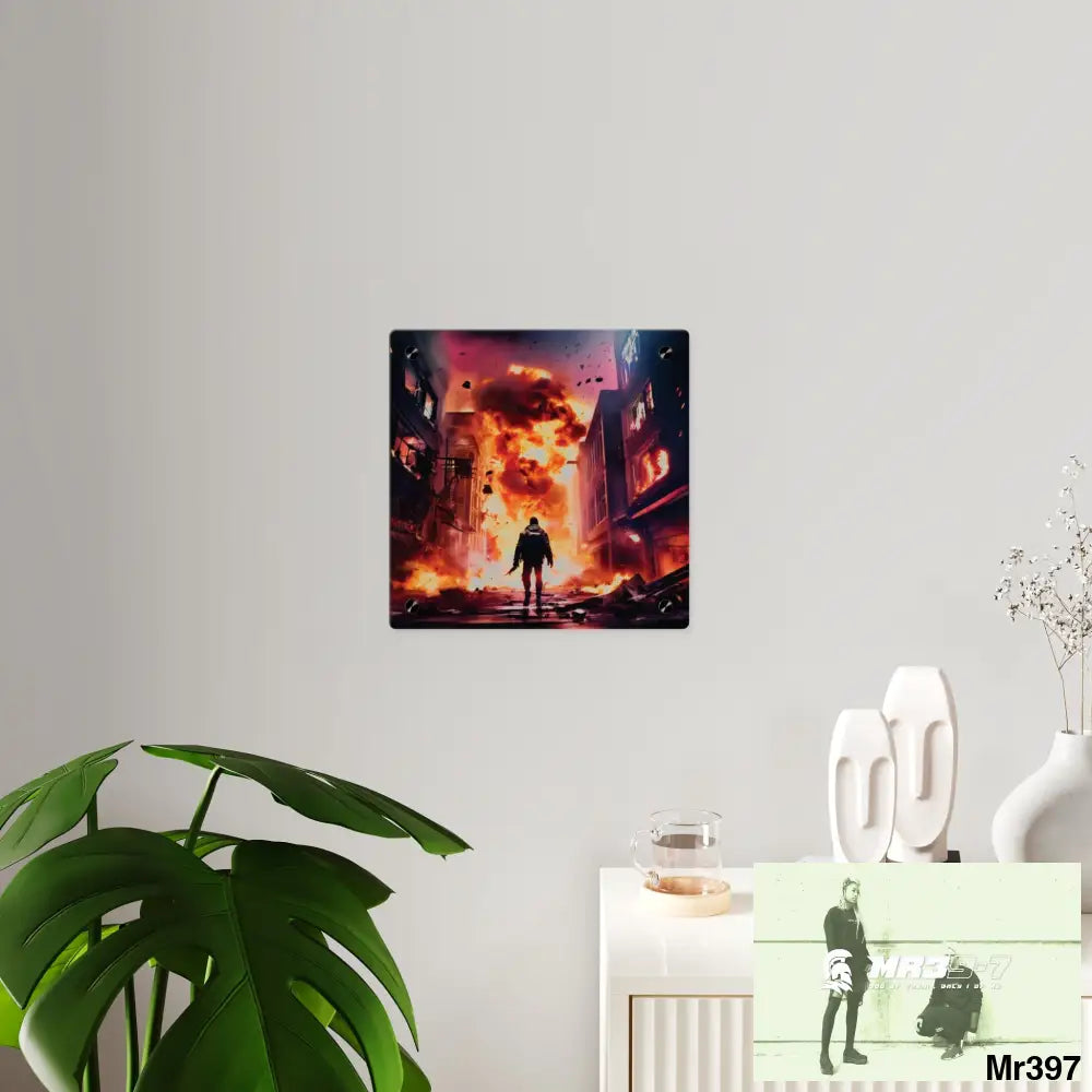 Escape from the block no 16 2628 days Death Flat Covert Failures Ltd Edition no 22 Acrylic Wall Art Panels Home Decor