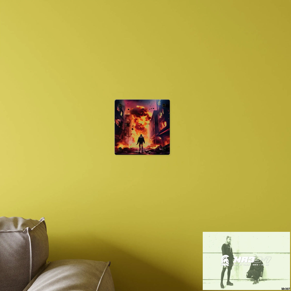 Escape from the block no 16 2628 days Death Flat Covert Failures Ltd Edition no 22 Acrylic Wall Art Panels Home Decor