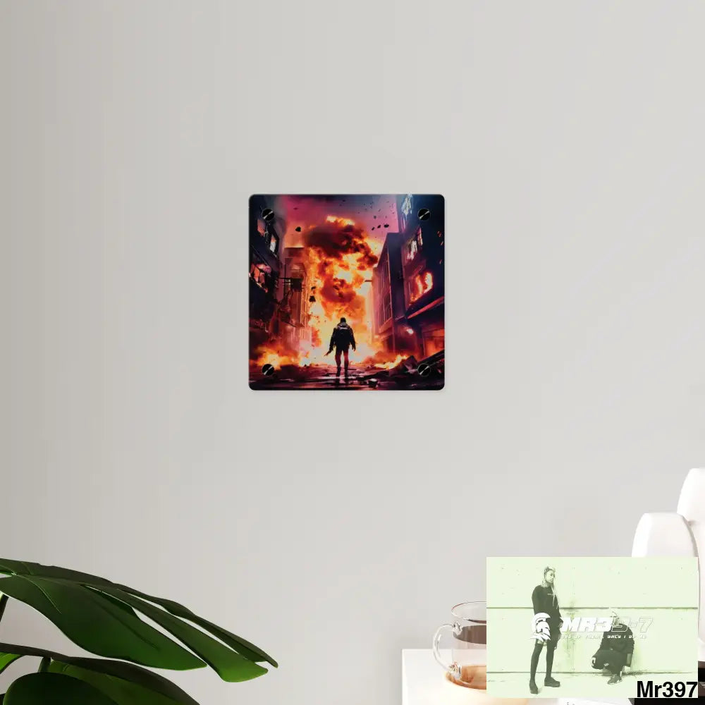 Escape from the block no 16 2628 days Death Flat Covert Failures Ltd Edition no 22 Acrylic Wall Art Panels Home Decor