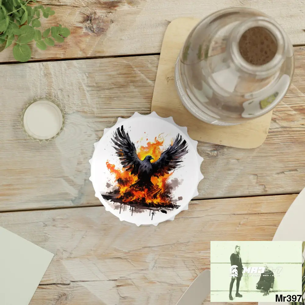 ESCAPE FROM THE BLOCK NO 16 2628 DAYS DEATH FLAT COVERT FAILURES LTD EDITION NO 22 Magnetic Bottle Opener One size