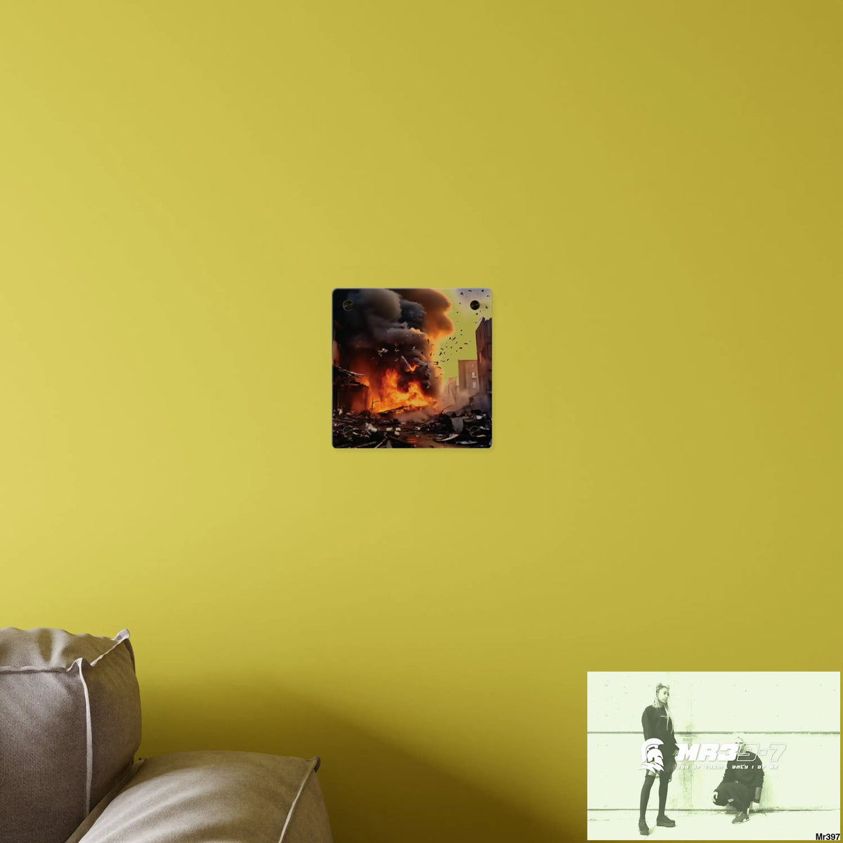 Escape from the block no 5 2628 days Death Flat Covert Failures Ltd Edition no 22 Acrylic Wall Art Panels Home Decor