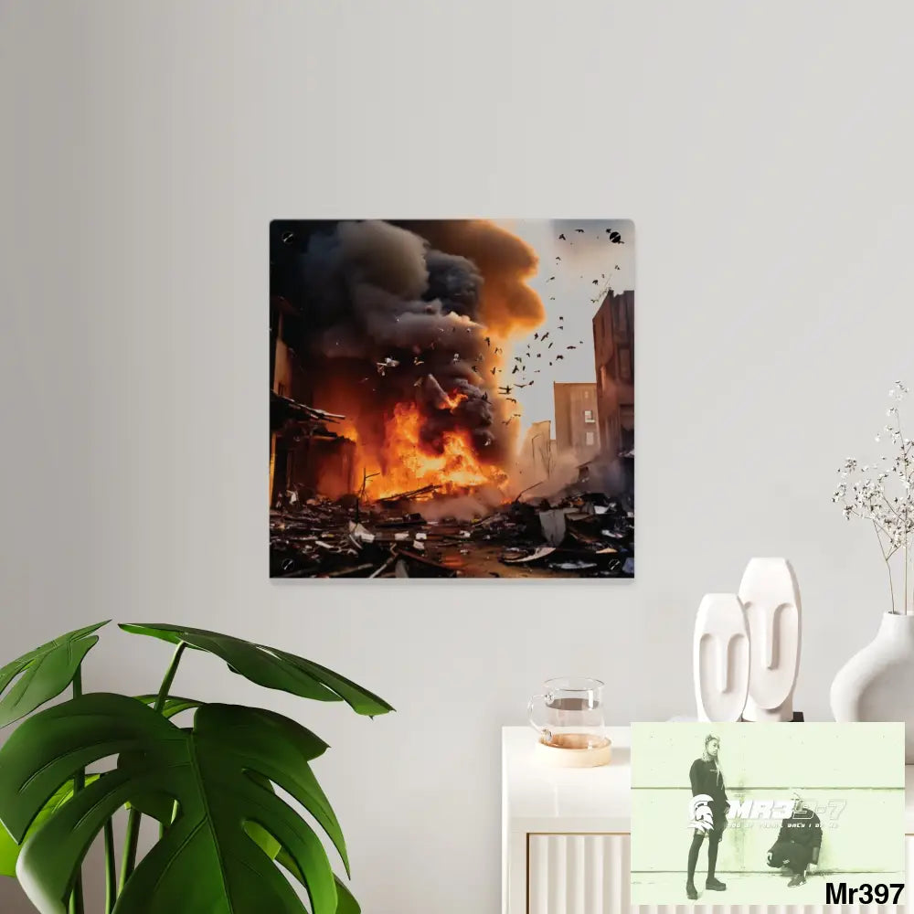 Escape from the block no 5 2628 days Death Flat Covert Failures Ltd Edition no 22 Acrylic Wall Art Panels Home Decor