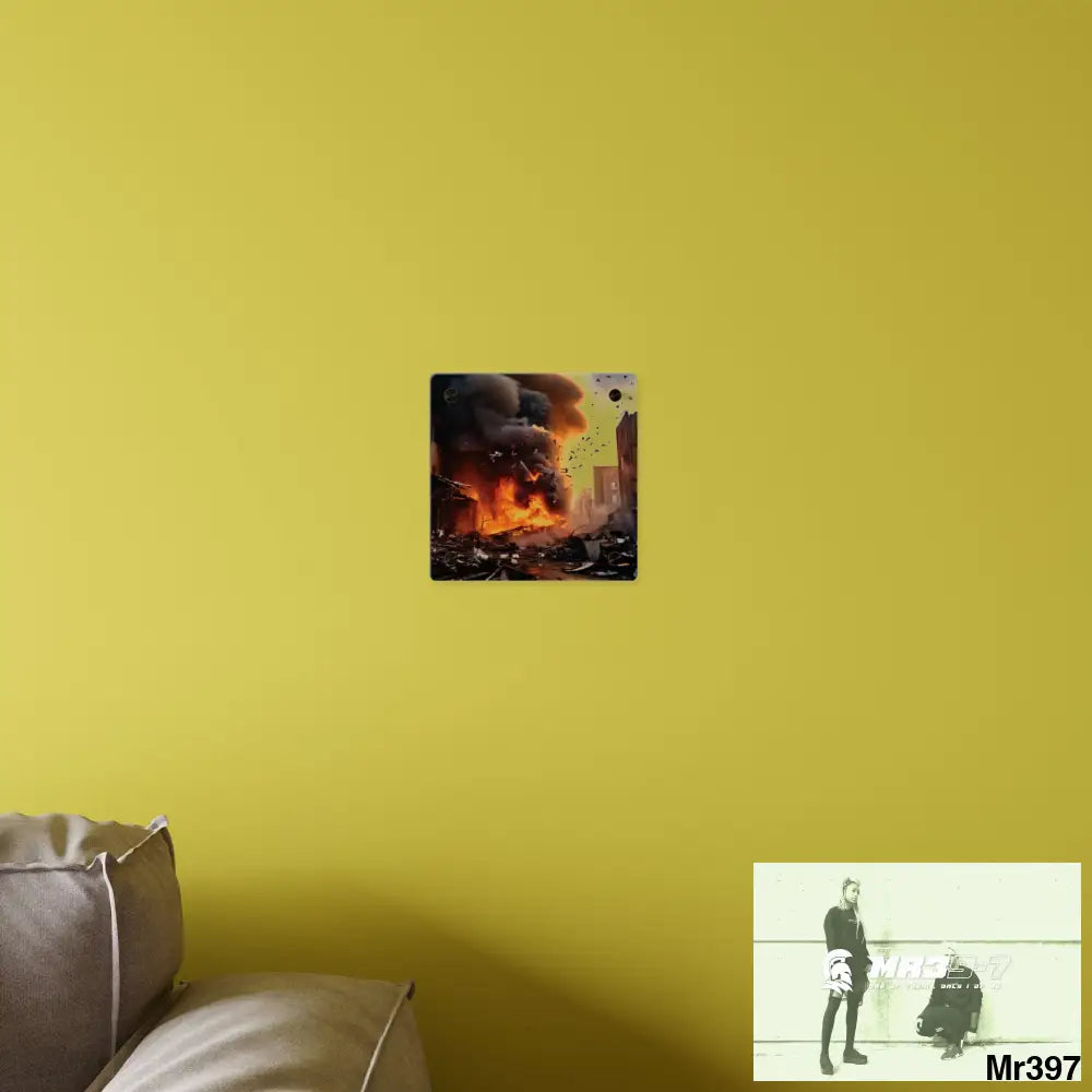 Escape from the block no 5 2628 days Death Flat Covert Failures Ltd Edition no 22 Acrylic Wall Art Panels Home Decor