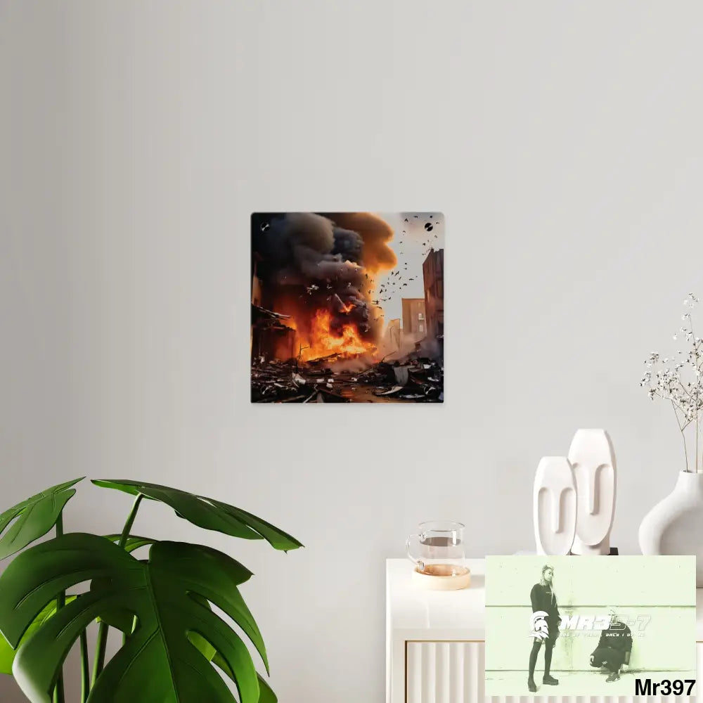 Escape from the block no 5 2628 days Death Flat Covert Failures Ltd Edition no 22 Acrylic Wall Art Panels Home Decor