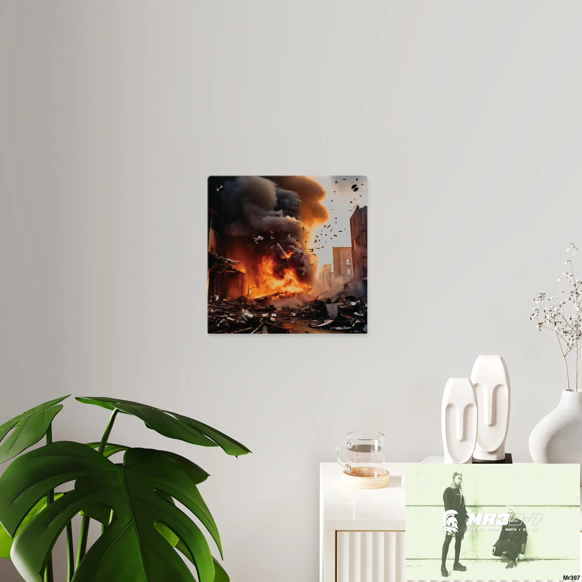 Escape from the block no 5 2628 days Death Flat Covert Failures Ltd Edition no 22 Acrylic Wall Art Panels Home Decor