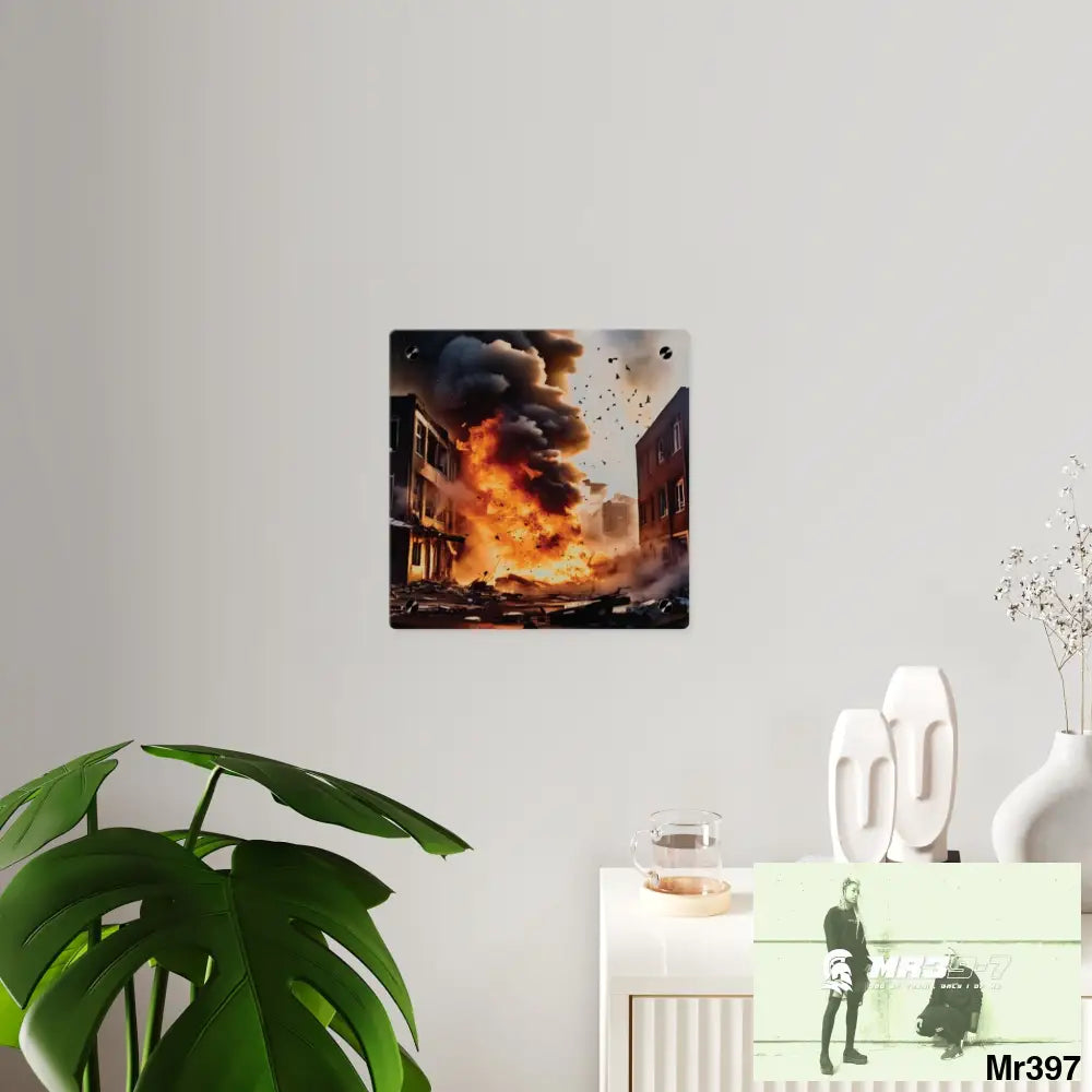 Escape from the block no 6 2628 days Death Flat Covert Failures Ltd Edition no 22 Acrylic Wall Art Panels Home Decor