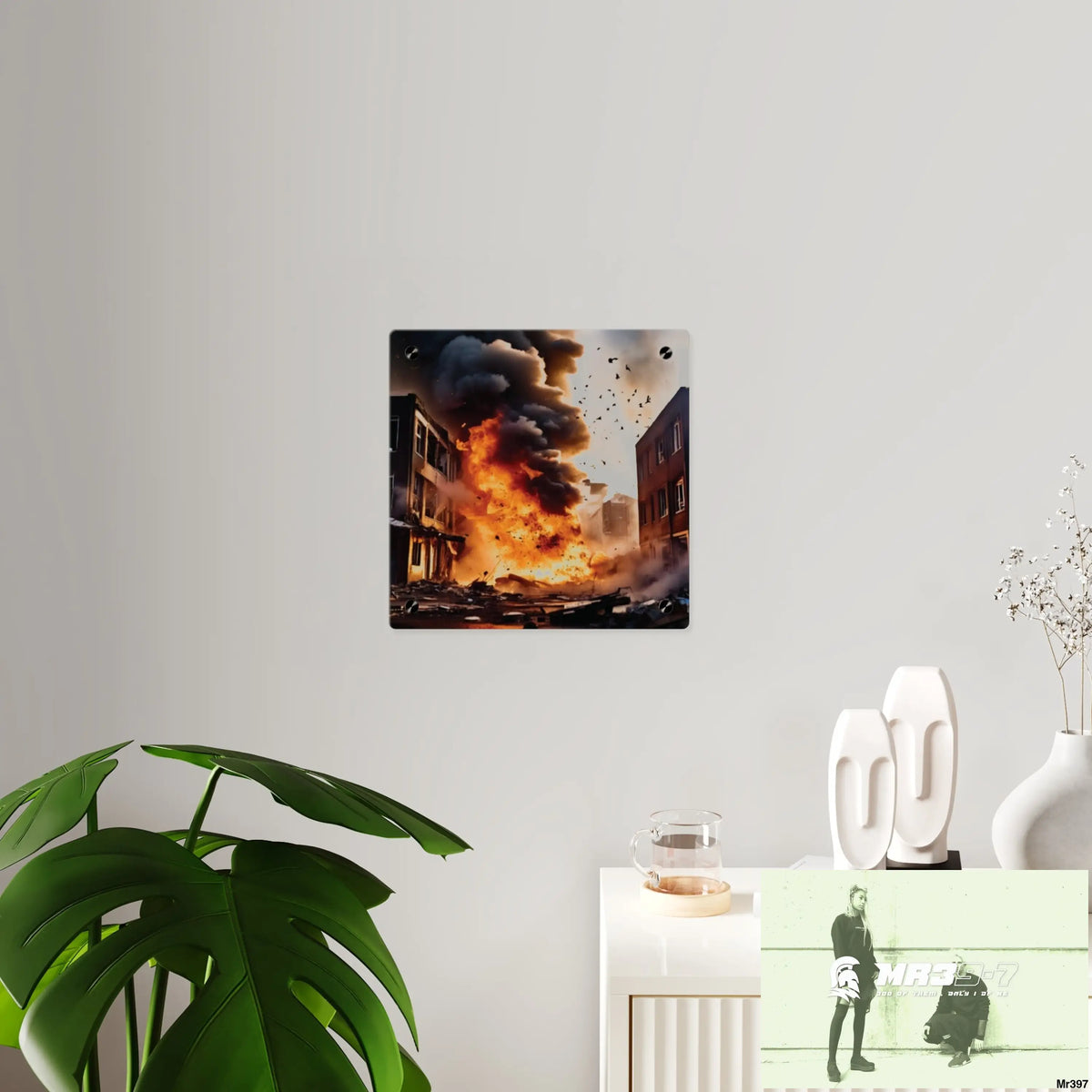 Escape from the block no 6 2628 days Death Flat Covert Failures Ltd Edition no 22 Acrylic Wall Art Panels Home Decor