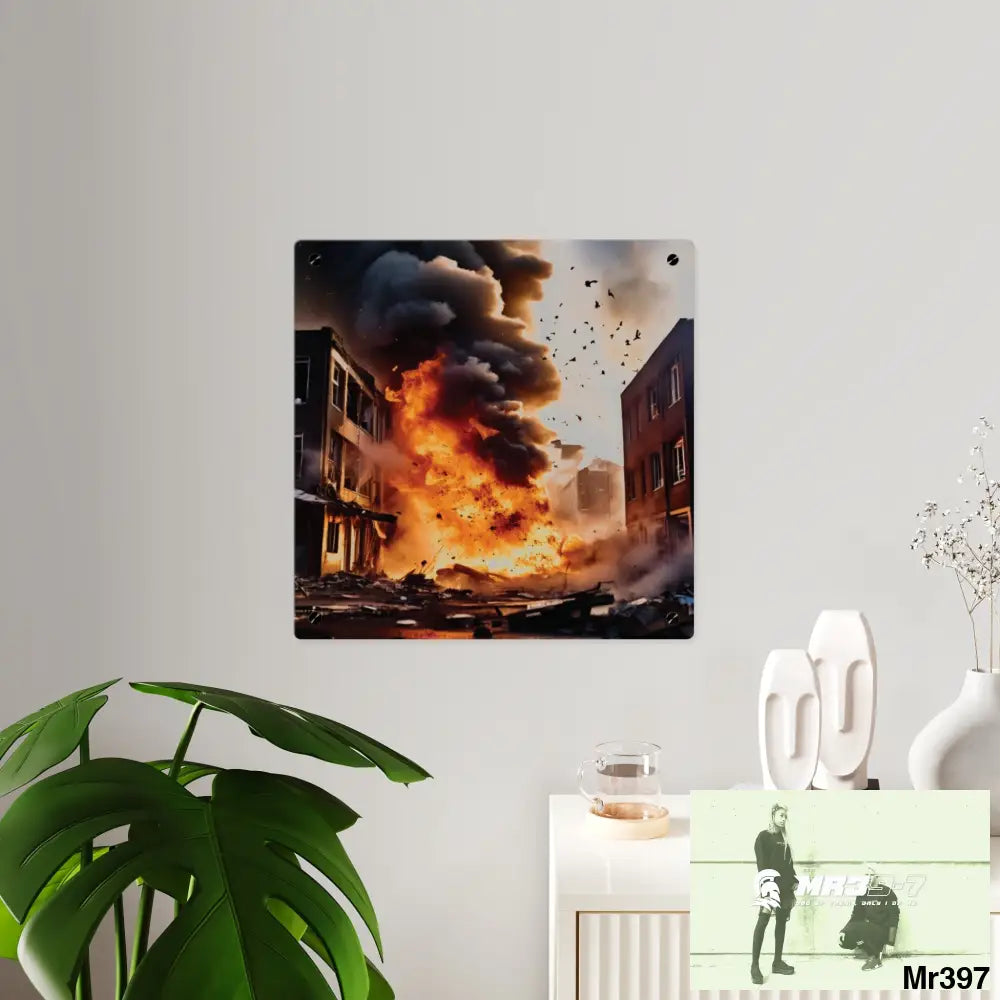 Escape from the block no 6 2628 days Death Flat Covert Failures Ltd Edition no 22 Acrylic Wall Art Panels Home Decor