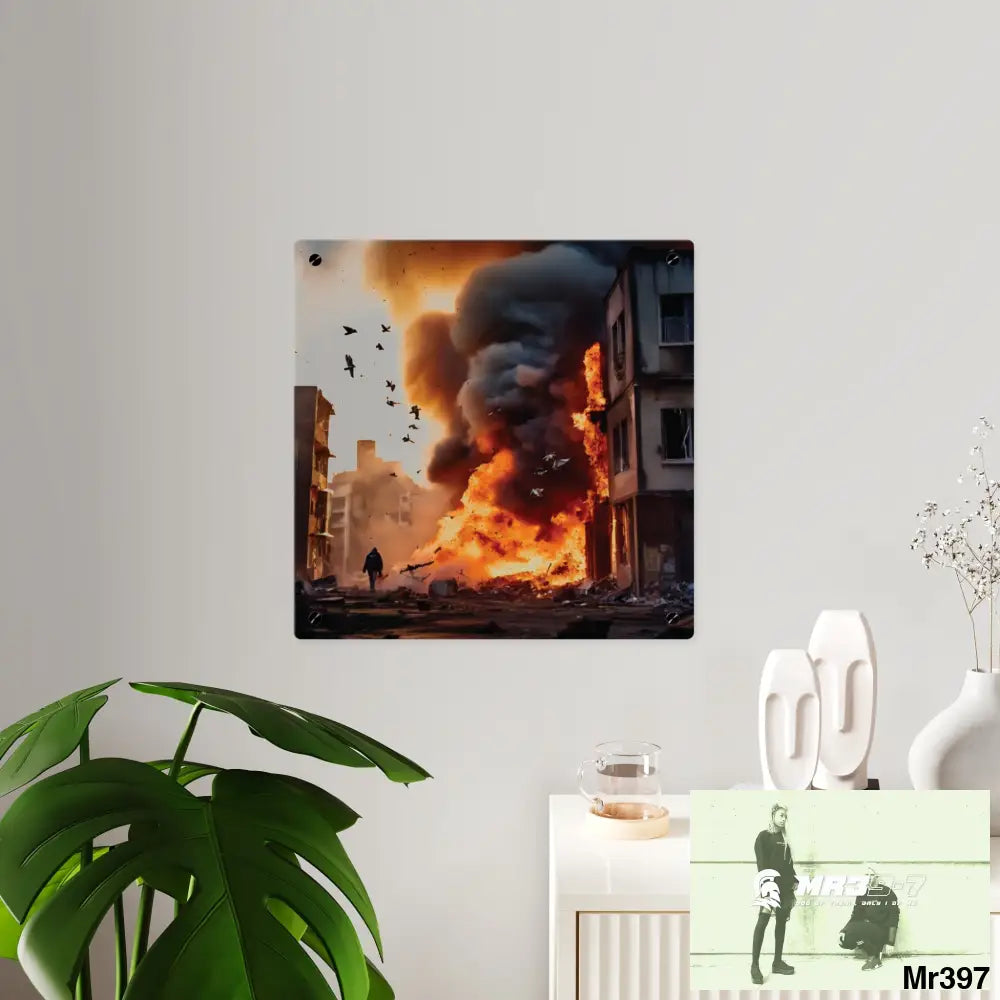 Escape from the block no 7 2628 days Death Flat Covert Failures Ltd Edition no 22 Acrylic Wall Art Panels Home Decor
