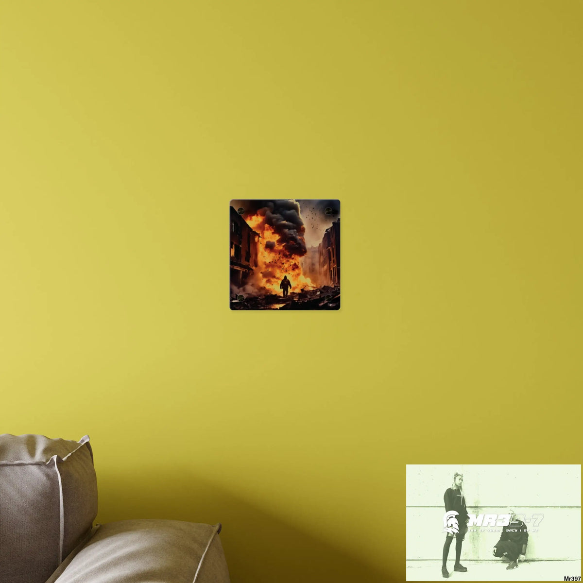 Escape from the block no 8 2628 days Death Flat Covert Failures Ltd Edition no 22 Acrylic Wall Art Panels Home Decor