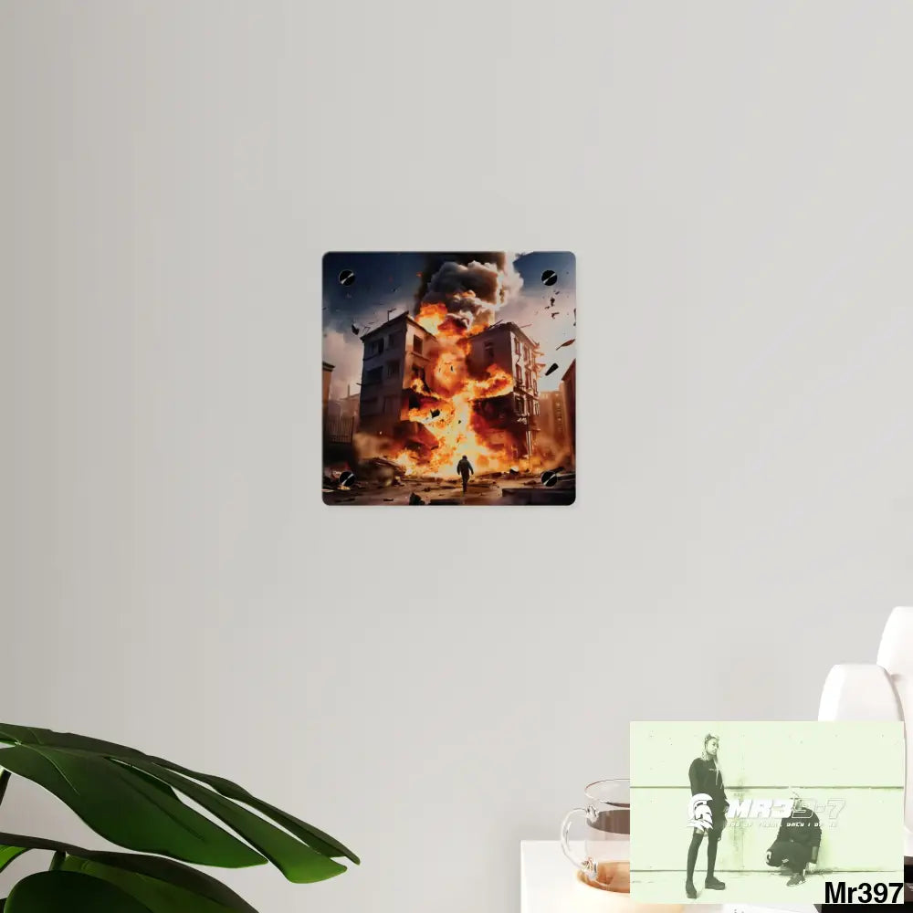 Escape from the block no 9 2628 days Death Flat Covert Failures Ltd Edition no 22 Acrylic Wall Art Panels Home Decor