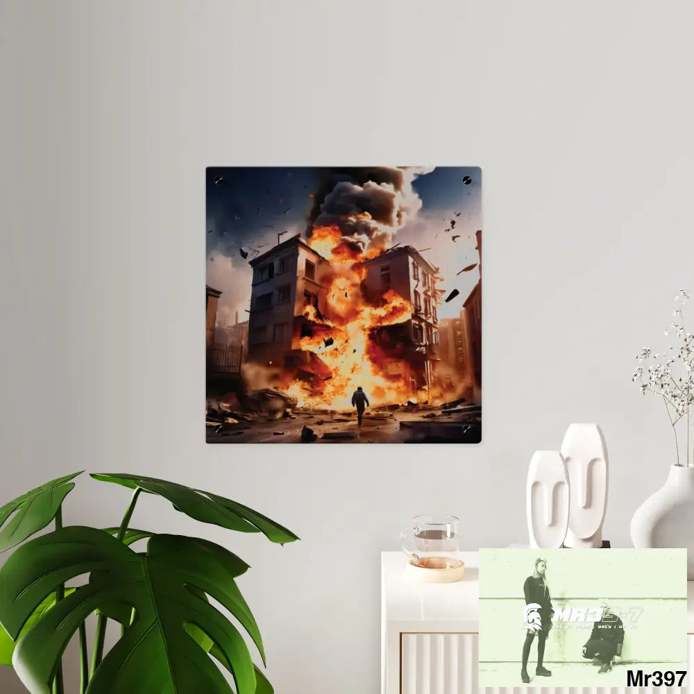 Escape from the block no 9 2628 days Death Flat Covert Failures Ltd Edition no 22 Acrylic Wall Art Panels Home Decor